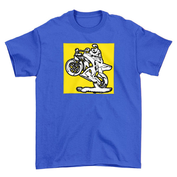 Koszulka z naszywką Lubię zapierd..lać 05