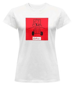 Bluzka damska z naszywką Redrum