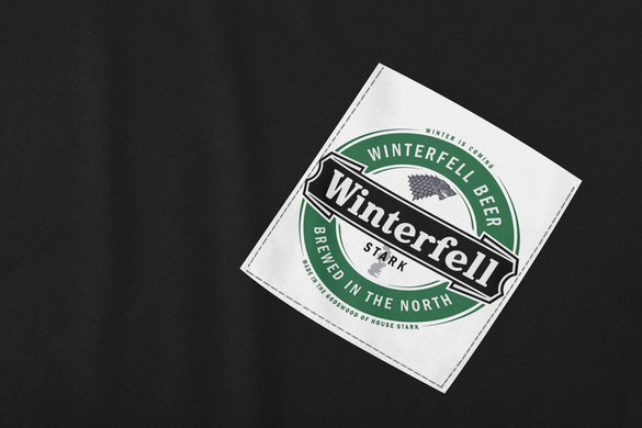 Koszulka z kieszonką WINTERFELL BEER