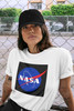 Koszulka z naszywką NASA logo