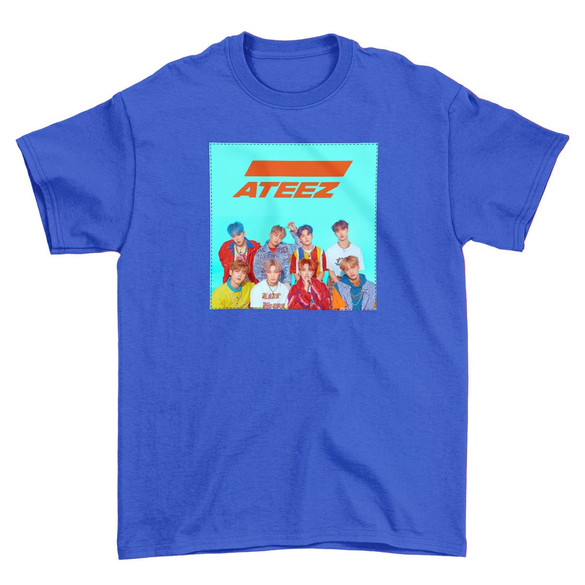 Koszulka z naszywką ATEEZ  band