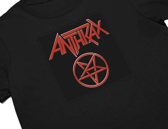Koszulka z naszywką Anthrax 02