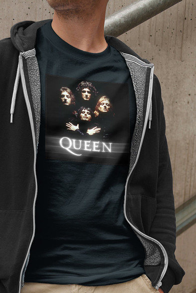 Koszulka z naszywką Queen Bohemian Rhapsody