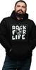 Bluza z naszywką ROCK FOR LIVE