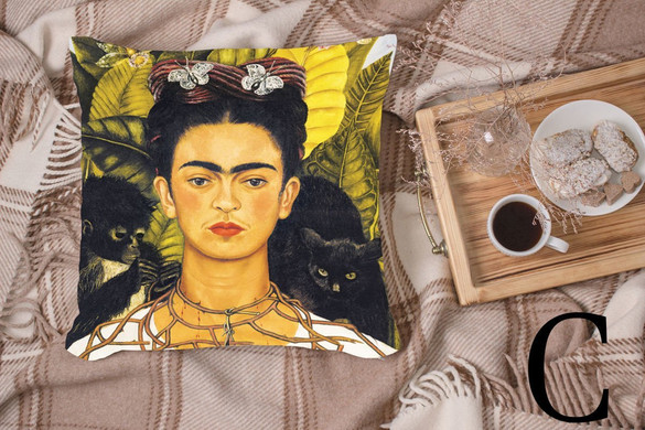 Poduszka ARTYŚCI OBRAZY SZTUKA 40 x 40 cm