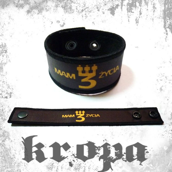 Opaska na rękę - MAM 3 ŻYCIA