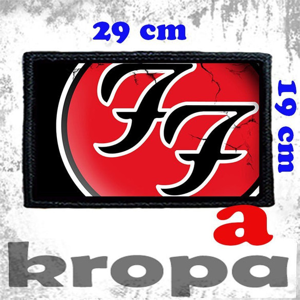 Naszywka duża na ubranie FOO FIGHTERS