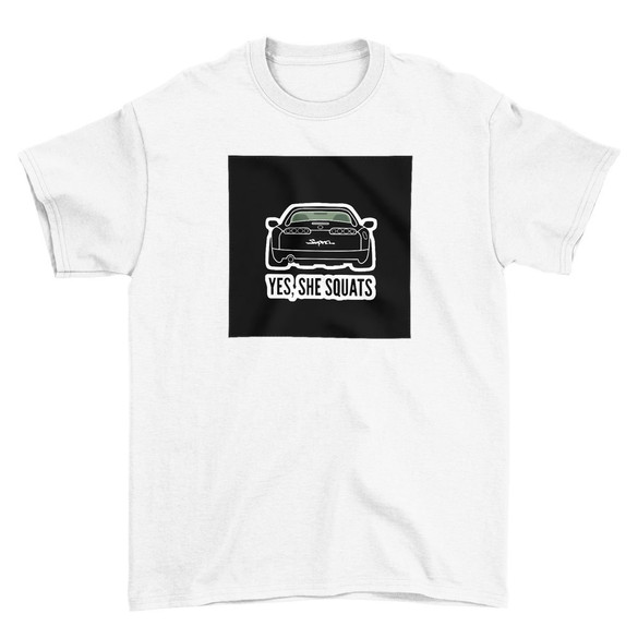 Koszulka z naszywką Toyota-Yes,She..