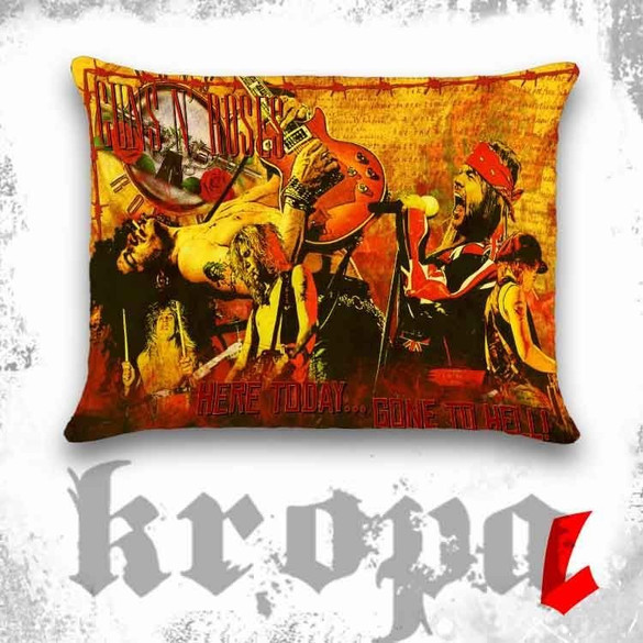 Poduszka Guns N’ Roses duża 58 cm 38 cm