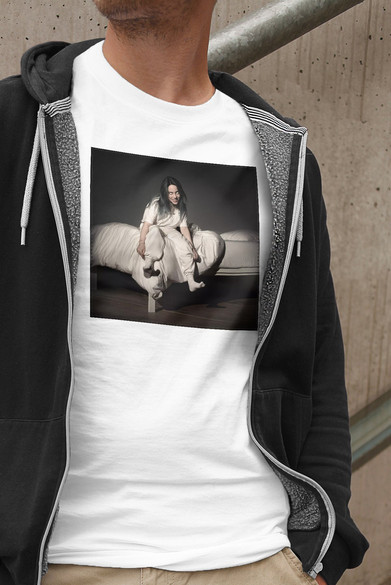 Koszulka z naszywką Billie Eilish 01