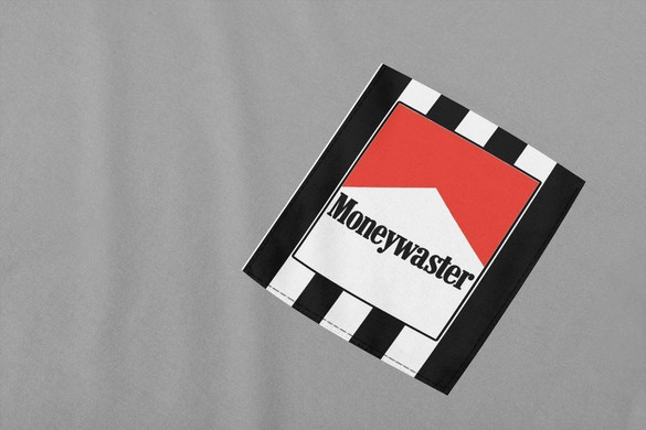 Koszulka z kieszonką MONEYWASTER