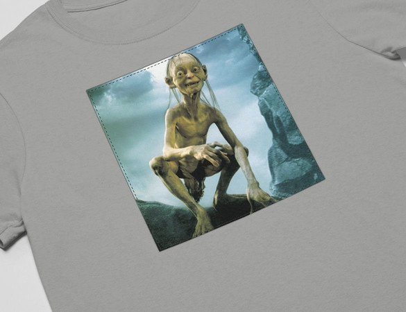 Koszulka z naszywką Gollum (Smeagol)