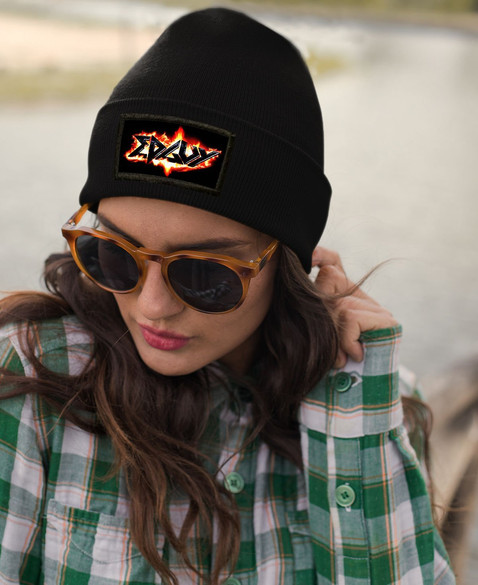 Czapka zimowa z naszywką EDGUY