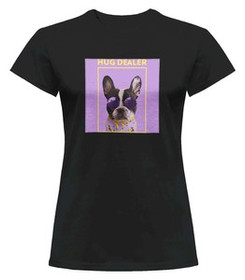 Bluzka damska z naszywką Hug dealer