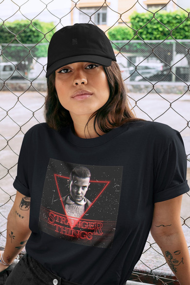 Koszulka z naszywką Stranger Things Eleven