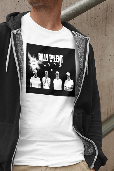 Koszulka z naszywką Billy Talent band