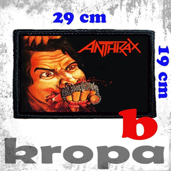 Naszywka duża na ubranie ANTHRAX