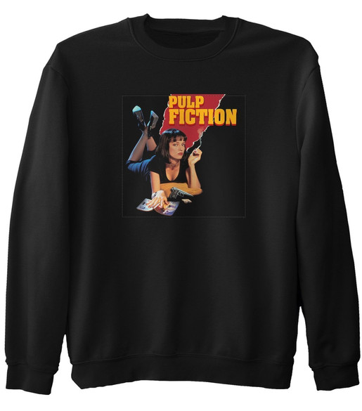 Bluza z naszywką Pulp Fiction Poster