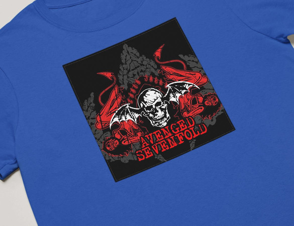 Koszulka z naszywką Avenged Sevenfold 01