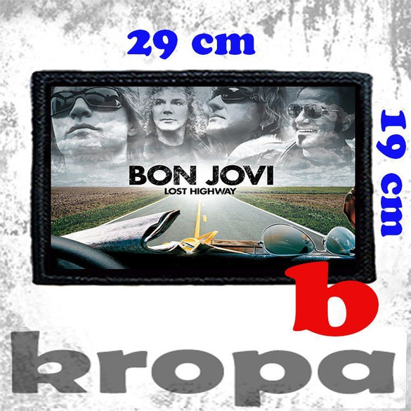 Naszywka duża na ubranie BON JOVI