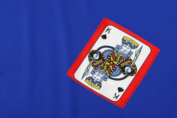 Koszulka z kieszonką KARTY KRÓL