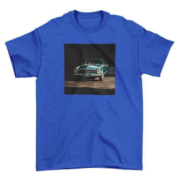 Koszulka z naszywką Mercedes classic