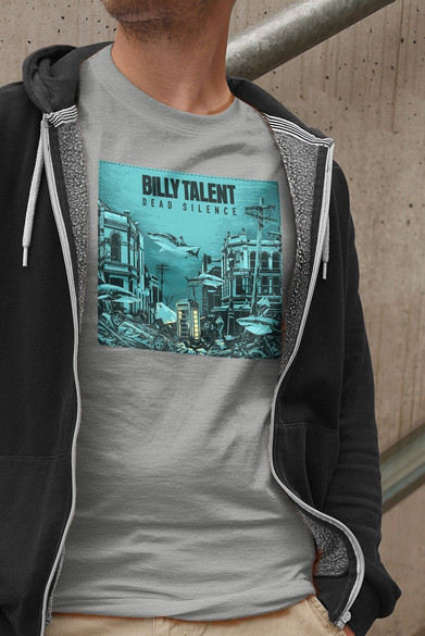 Koszulka z naszywką Billy Talent dead...