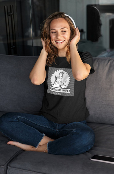 Bluzka damska z naszywką The good wife