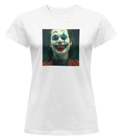 Bluzka damska z naszywką Joker Joaquin Phoenix 1