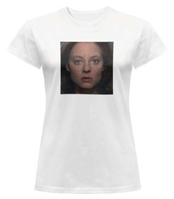 Bluzka damska z naszywką Clarice Starling