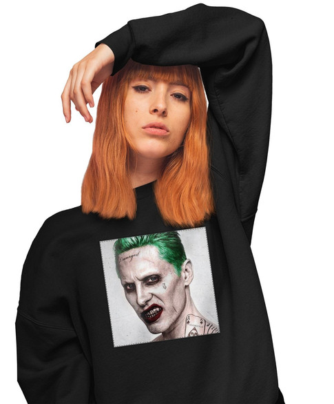 Bluza z naszywką Joker Jared Leto
