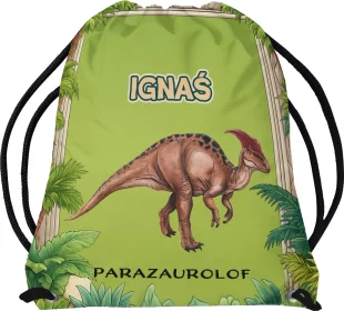 Worek Dinozaury Parazaurolof – dodaj imię