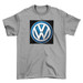 Koszulka z naszywką Volkswagen logo black