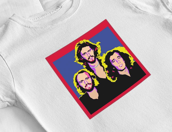 Bluzka damska z naszywką Bee Gees 02