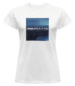 Bluzka damska z naszywką Mercedes AMG