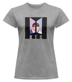 Bluzka damska z naszywką BTS SUGA