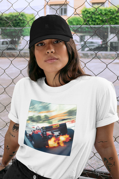 Koszulka z naszywką F1 car