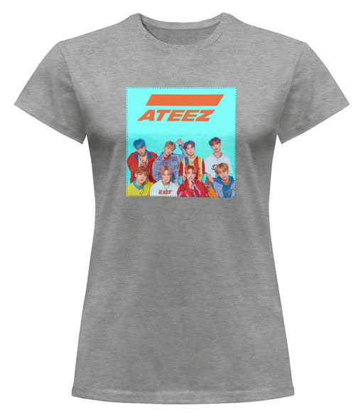 Bluzka damska z naszywką ATEEZ band