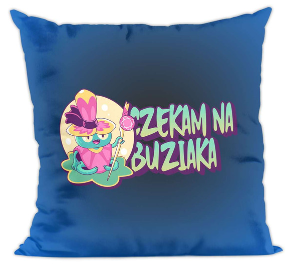 Poduszka Czekam na buziaka