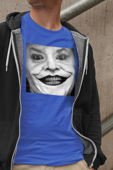 Koszulka z naszywką Joker Jack Nicholson 01