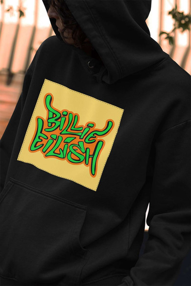 Bluza z naszywką Billie Eilish 04