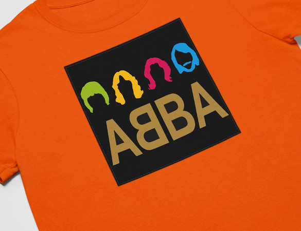 Koszulka z naszywką  ABBA logo