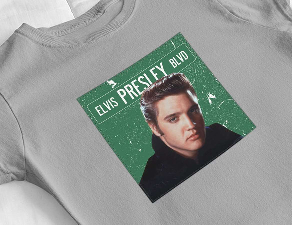 Bluzka damska z naszywką Elvis Presley 03