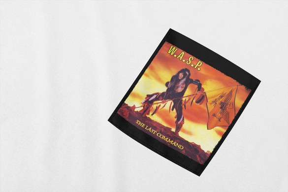 Koszulka z kieszonką W.A.S.P.