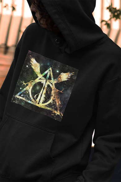 Bluza z naszywką Harry Potter insygnia