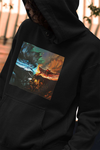 Bluza z naszywką Game of Thrones dragon