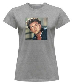 Bluzka damska z naszywką Patrick Swayze