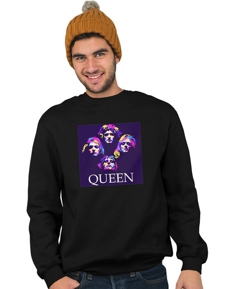 Bluza z naszywką Queen Bohemian R.Violet