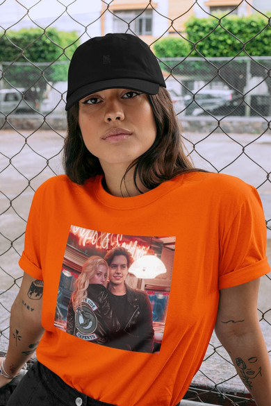 Koszulka z naszywką Riverdale Couple