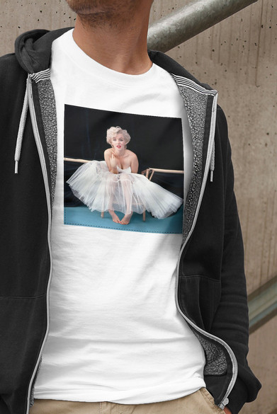 Koszulka z naszywką Marilyn Monroe 01